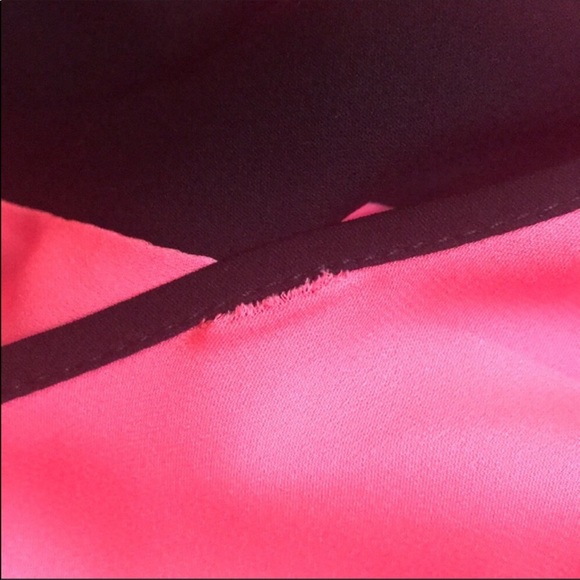 Milly Silk Crepe Flyaway Top Mesh Accents - Picture 8 of 8